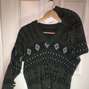 Real Ugly Christmas Wool hand made sweater.